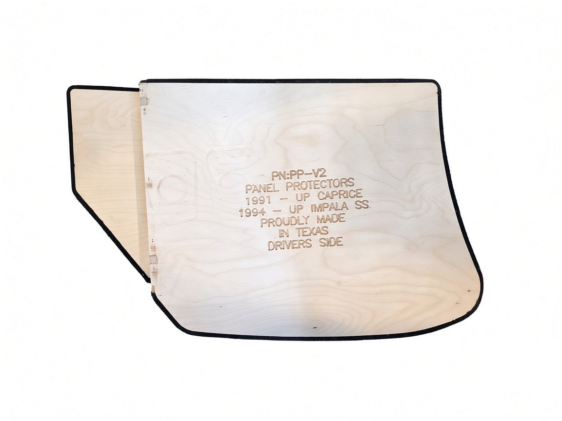 Trunk Quarter Panel Protectors WITH Molded TRUNK Carpet Kit