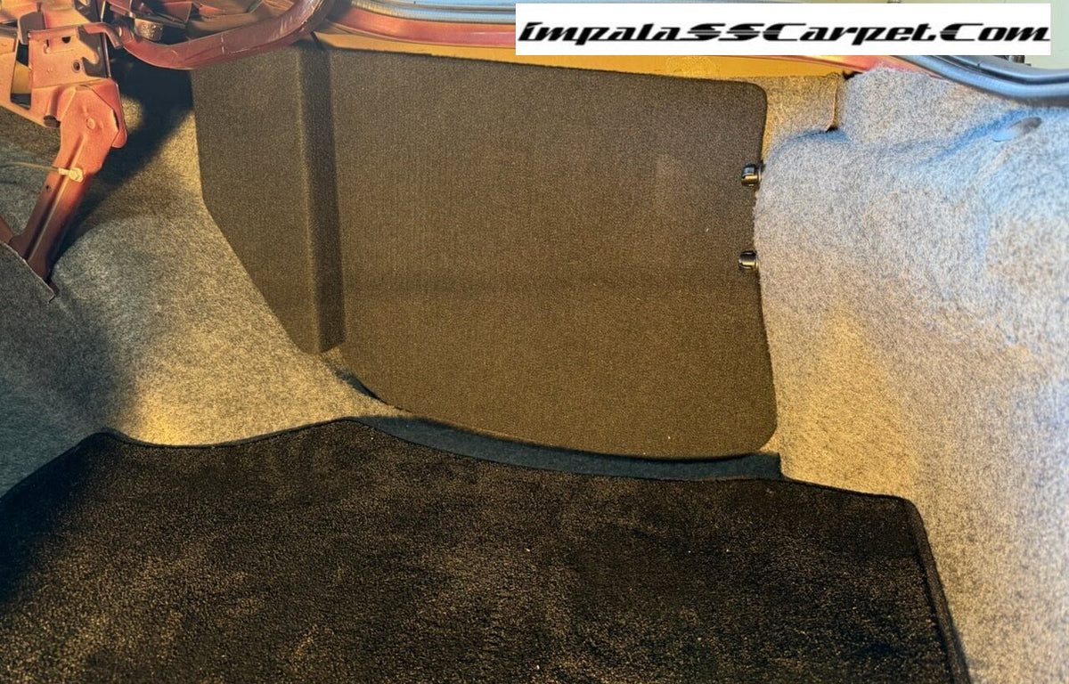 Trunk Quarter Panel Protectors WITH Molded TRUNK Carpet Kit