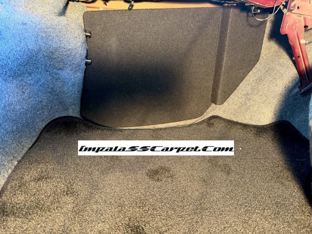 Trunk Quarter Panel Protectors WITH Molded TRUNK Carpet Kit