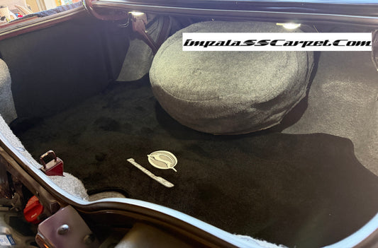 Trunk Quarter Panel Protectors WITH Molded TRUNK Carpet Kit