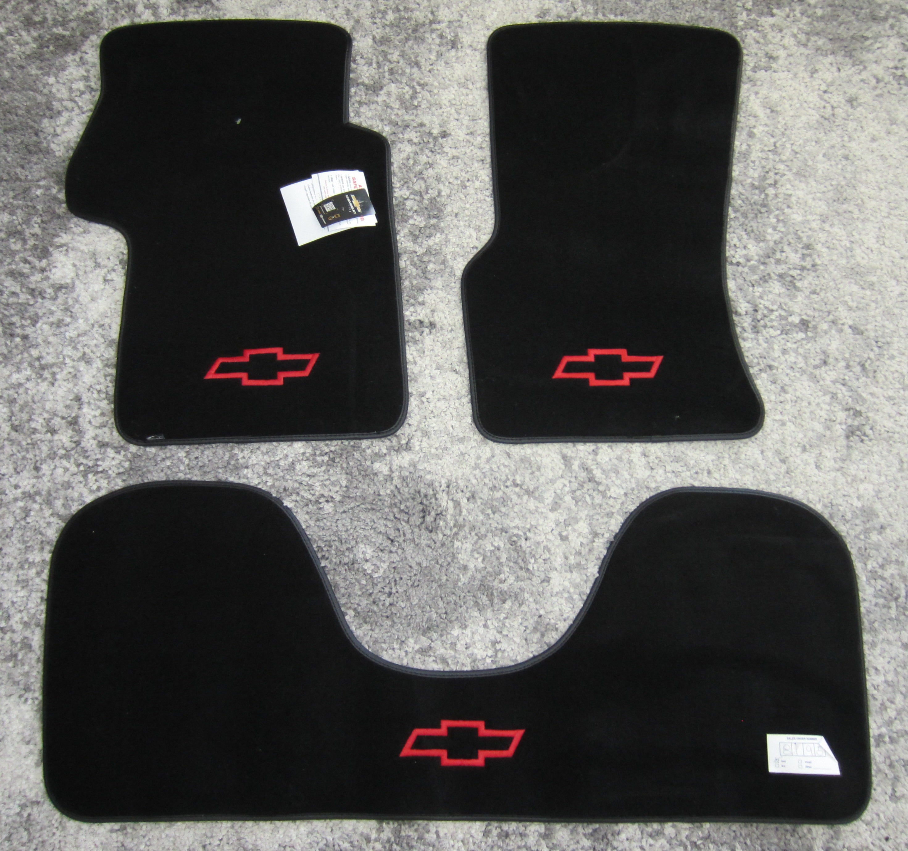 Chevy bowtie floor deals mats